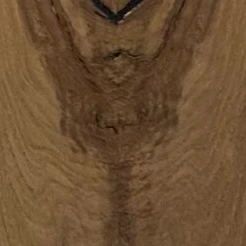 Tableau avec symbole en chêne massif par Marcel Hoffner